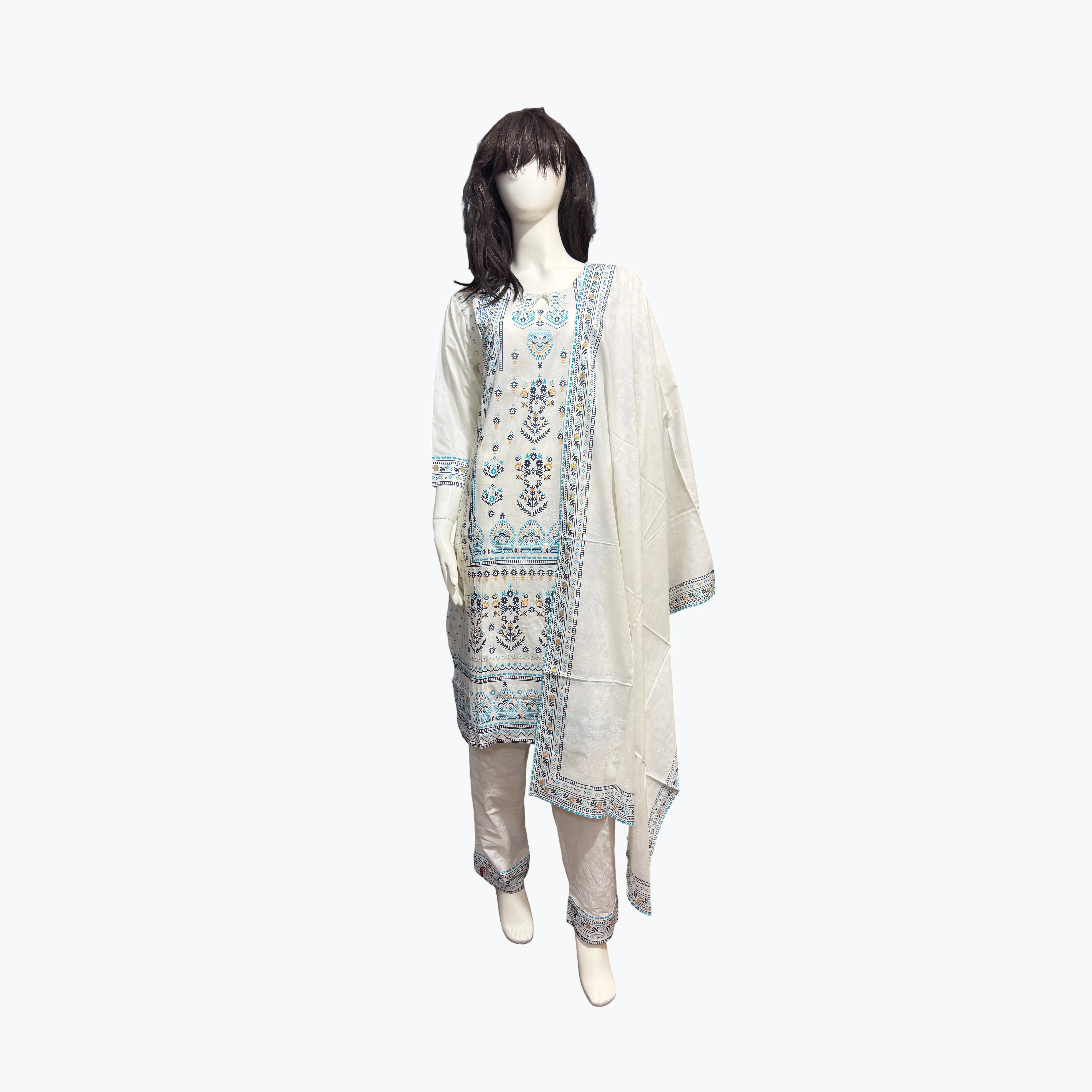 Biba Printed Cotton Kurta