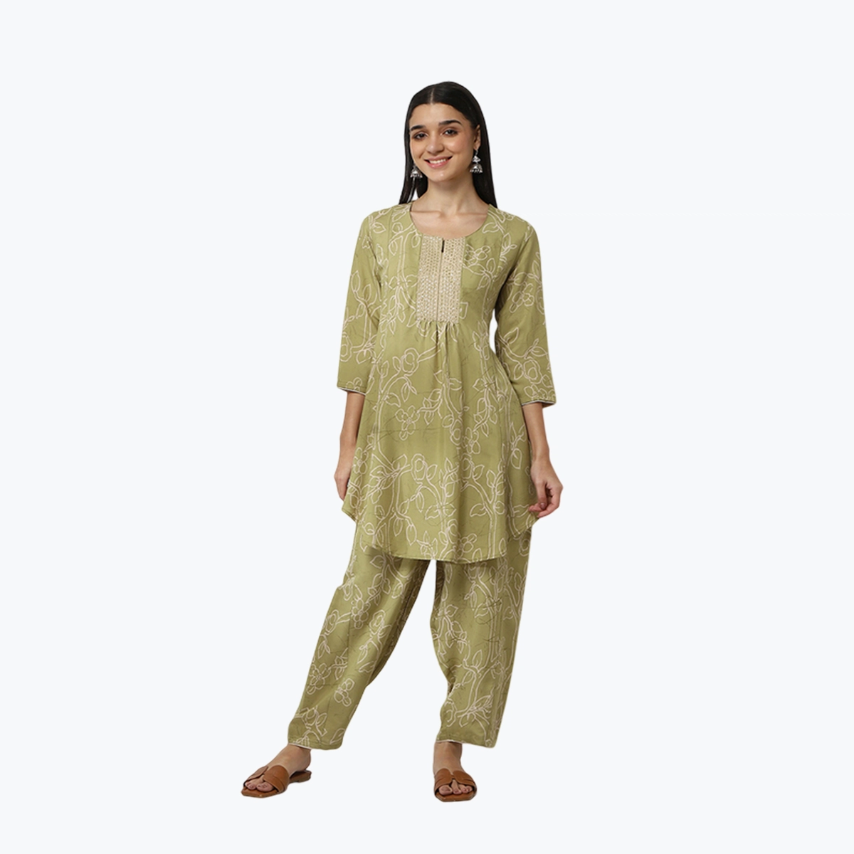 Biba Floral Printed Co-ord Set